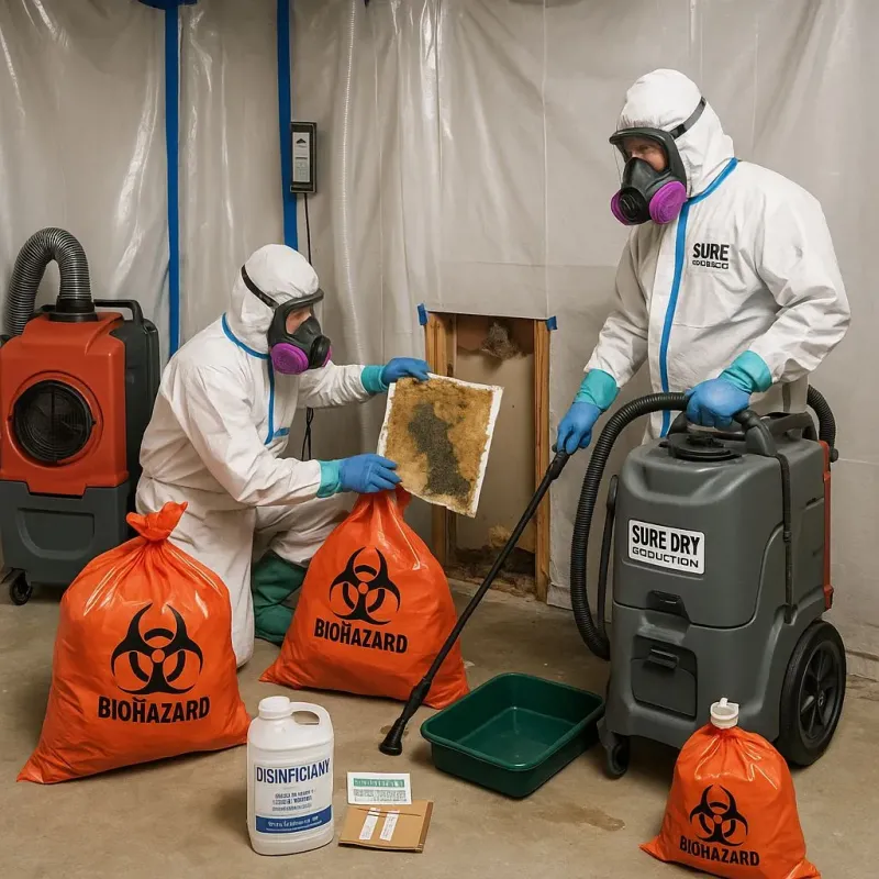 Contaminated Water Handling Protocols process in Southmayd, TX