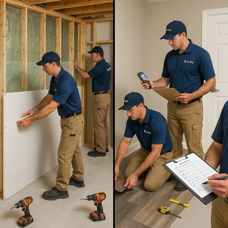 Repairs and Reconstruction process in Southmayd, TX